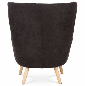 Křeslo ušák AK-311 hnědá látka - 5