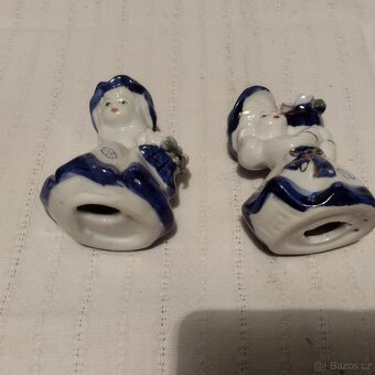 2 x porcelán soška dívky - 5