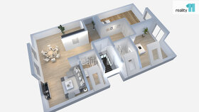 Prodej nového bytu 3+kk, 116 m2, Slatiňanská, Praha Horní Po - 5