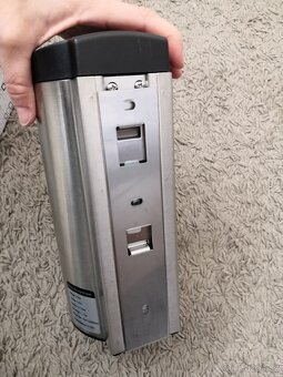 Automatický dávkovač mýdla, 700 ml, nerez/plast, mat - 5
