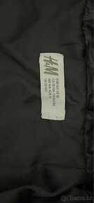 Černá podzimní bunda H&M vel. 164 - 5