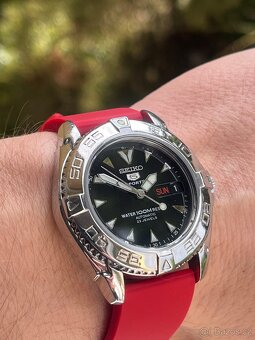 Hodinky Seiko diver / cerny ciselnik - 5