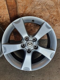 5 x 114.3 R 17 Alu kola disky elektrony liťáky orig Mazda - 5