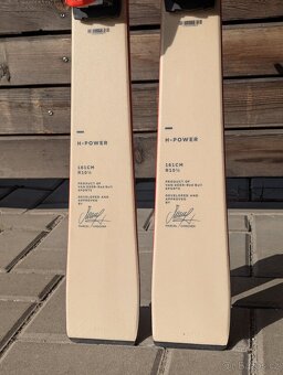 Exkluzivní lyže VAN DEER H POWER (RED BULL), 160cm - 5