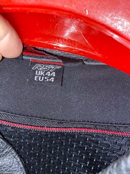 Pánská kožená bunda na motorku RST BLADE II velikost 44/L - 5