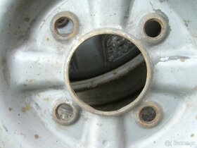 Disky plechové 14" na Nissan 2 kusy - 5