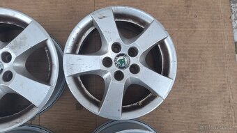 Alu kola Škoda 14" 5x100 6J ET43 Fabia VW Seat - 5