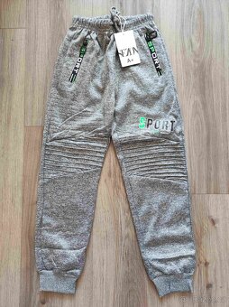 Softshellové zateplené tepláky nové - 5