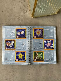 Originální Pokémon album + nerozbalené samolepky z roku 1999 - 5