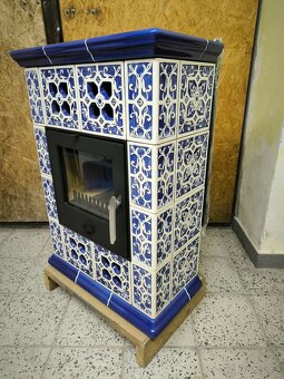 Kachlová krbová kamna Jasmína - 9 kW - 5