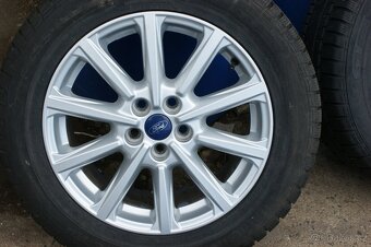 alu kola original Ford R17 pekne s pneu a TPMS - 5