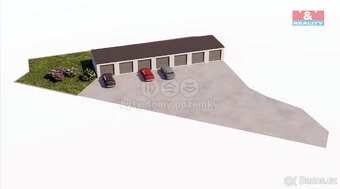Prodej garáže ve výstavbě, 21 m2, Chomutov, ul. Pražská - 5