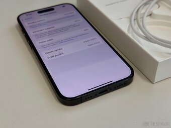 iPhone 15 Pro 128GB CZ ZÁRUKA TOP STAV - 5
