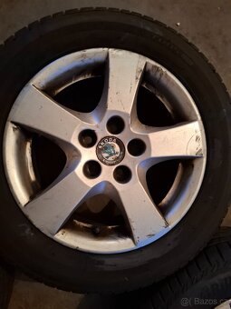 Original alu kola Škoda Fabia I - 5
