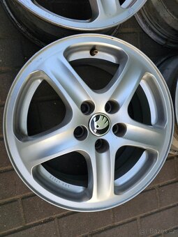 ALU kola disky Škoda 15'' 5x100 Octavia I Fabia Rapid R15 - 5