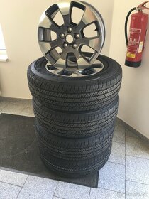 ALU disky na JEEP + čidla + Pneumatiky BRIDGESTONE - 5