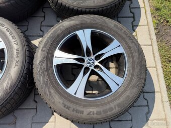 4x al kola 5x120 17 + pneu zimní 245/65 R17 - 5