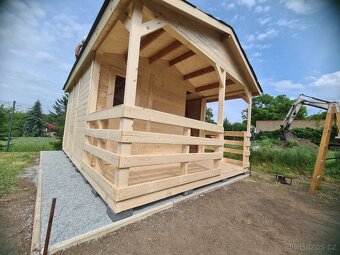 Záhradní dřevěna chatka - 5