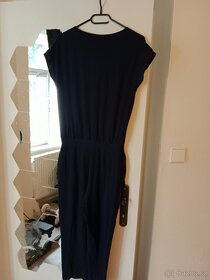 Tmavě modrý overal dlouhý - 5