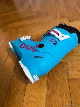 Dětské lyžáky Alpina DUO 2 girl - vel. 20-20,5 - 5