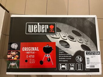 WEBER Gril na dřevo a uhlí Classic Kettle, 47 cm, černý - 5