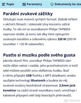 Soundbar Philips - 5