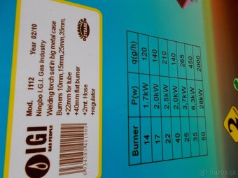 opalovací a pájecí sada - 5