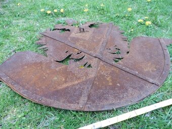 C.K.poštovní a telegrafický úřad-plechová cedule - 5