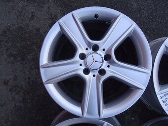 Alu disky originál Mercedes, 17", 5x112, dvourozměr - 5