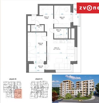Nový byt 3+kk v projektu Byty Stráně - 5