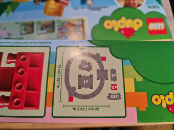 LEGO® DUPLO® 10874 Parní vláček + mini dárek - 5