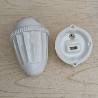 Porcelánové díly ke stahovací lampě - 5