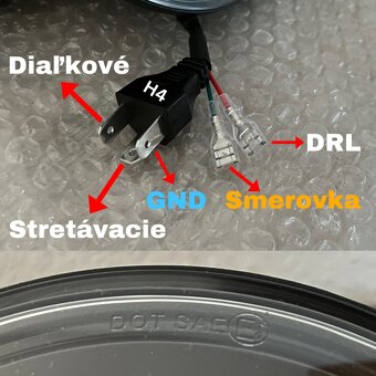 LED Okrúhle Svetla 178mm - 5