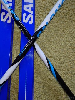 Salomon Smax eSkin Classic - set lyže+boty+hůlky - 5
