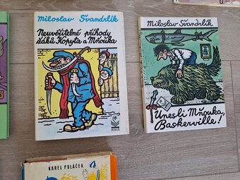 Knihy - Steklač, Švandrlík, Řezáč, Poláček - 5