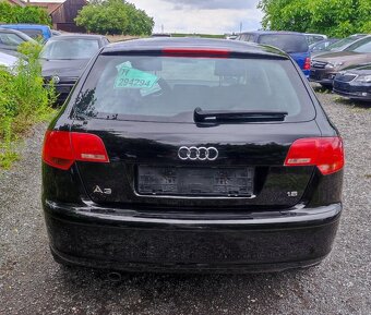 Audi A3 1.6 MPI 75KW 5.dvéř 7/2006 TOP STAV SERVIS JEN VW - 5