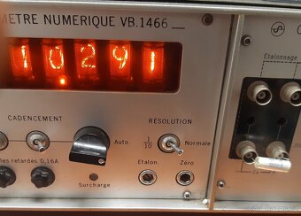 Schlumberger Voltmetr VB 1416+ měřič kapacity VB 2041 - 5