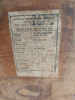 SKŘÍŇ REGISTRAČNÍ - 5