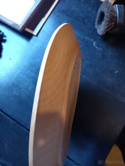 Obraz jelen na dřevěném talíři 28cm - 5