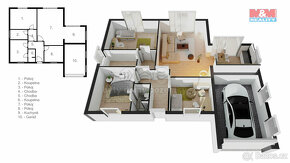 Prodej rodinného domu, 127 m², pozemek 726 m², Košťany - 5