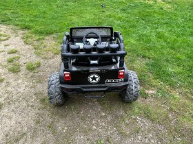 Elektrické autíčko Jeep Brothers černé 24V 2x200W - 5