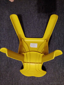 Dětská židle - banánově žlutá - 5