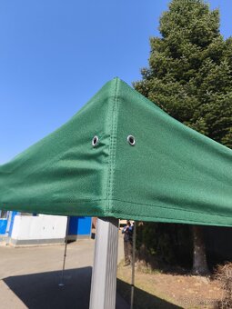 Nůžkový párty stan 6x3 m, hliníkový hexagon 42mm - 5