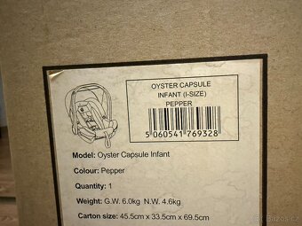 Autosedačka Oyster Capsule i-Size - 5