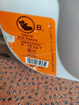 Autosedačka Britax Romer Trifix 9-18kg - Isofix - 5