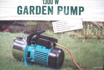 Zahradní čerpadlo Garden - 1300W - nové, nepoužité - 5