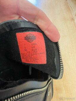 Harley Davidson boty dámské kožené vel. 38 - 5