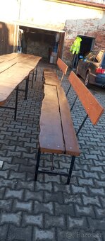Prodám masivní dubové sezení - 5