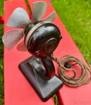 Starožitný ventilátor SVET krásný kousek pro sběratele - 5