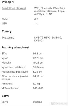 43" Samsung UE43TU7172 108cm - 5